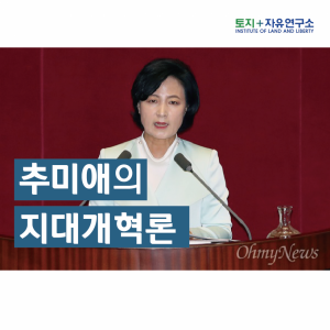 추미애 대표의 “지대개혁론”